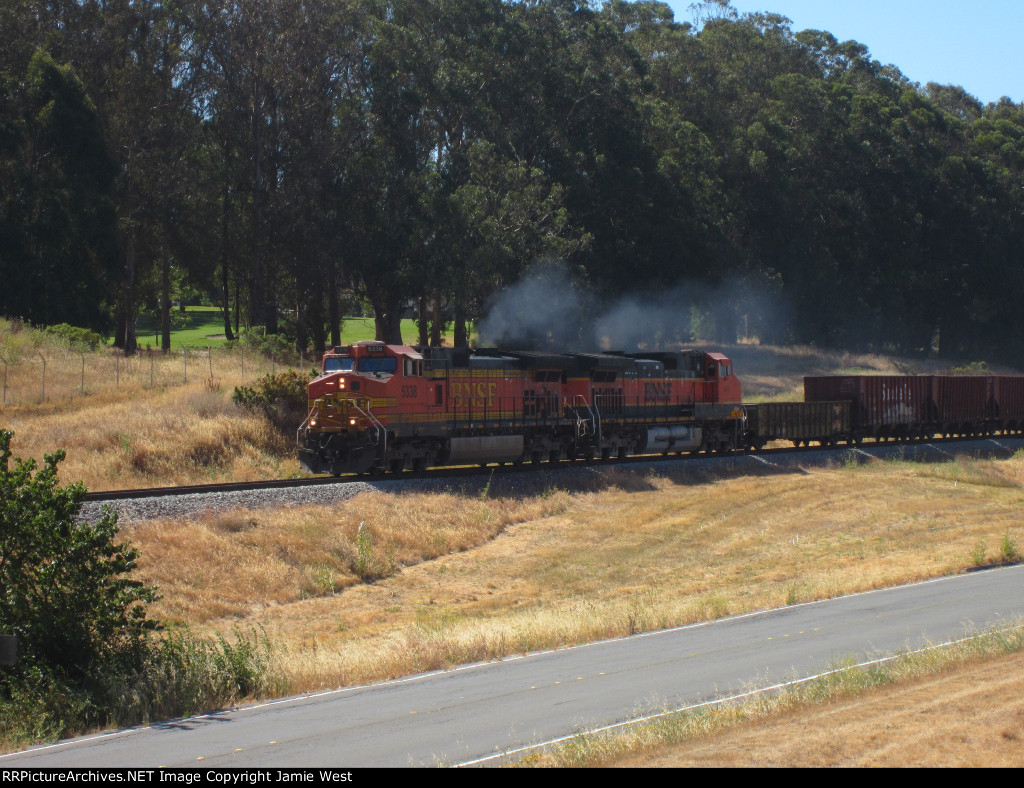 BNSF Work Train at Pinole
